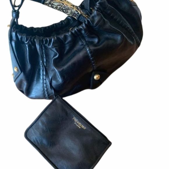 Yves Saint Laurent Black Hobo Bag - Picture 6 of 8